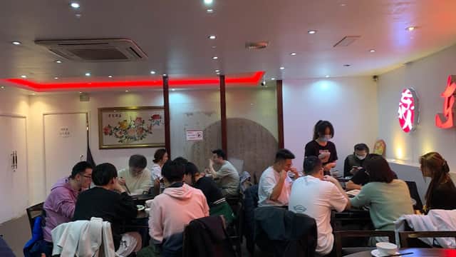 Dining at Oriental Taste Cuisine in sheffield