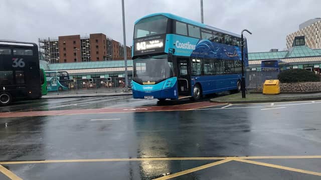 Bus Stop at Leeds Dyer Street Coach Station - Bus Stations in leeds