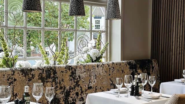 Dining at Ziniz Restaurant & Wine Bar in bawtry