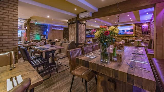 Dining at La Palma in selby