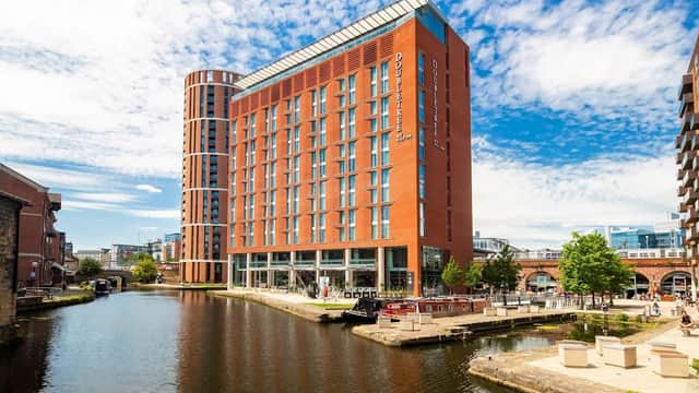Accommodation at DoubleTree by Hilton Leeds City Centre in leeds