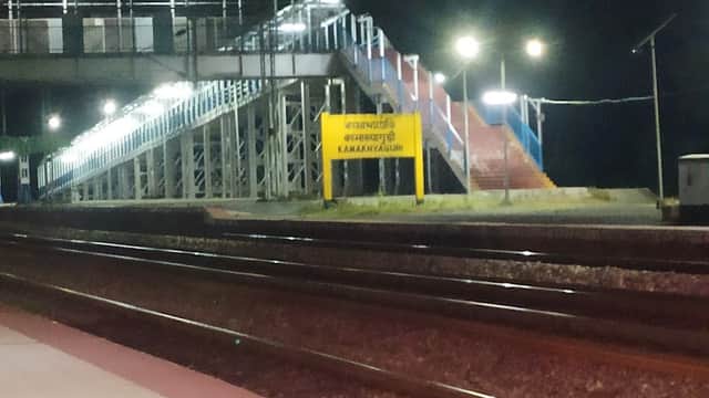 Rail Station Footbridge - Bus Stations in thornaby