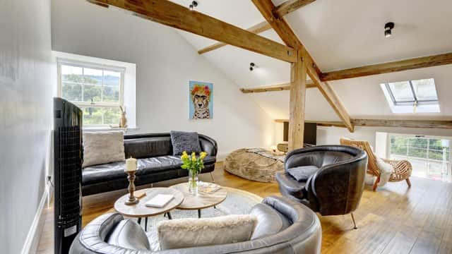 Accommodation at Loft 11 - Unique Apartment with Stunning Views in glasshouses north yorkshire