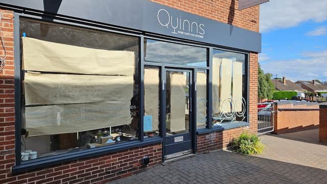 Dining at Quinns Wine Café and Kitchen in haxby