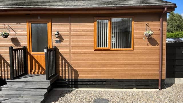 Accommodation at Tulip Cabin with Hot Tub in york
