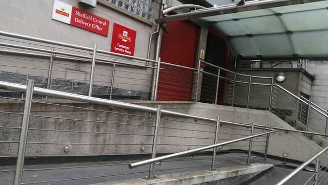 Royal Mail Sheffield City Delivery Office - Post Offices in sheffield