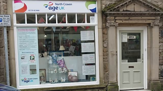 Age UK North Craven Shop - Charity Shops in settle