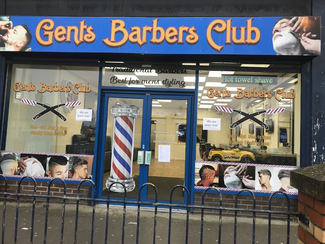 Gents barbers club