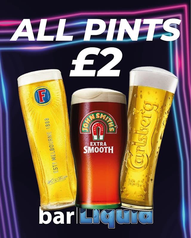 Bar Liquid Pontefract