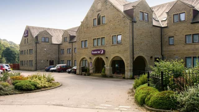Accommodation at Premier Inn Huddersfield North hotel in brighouse