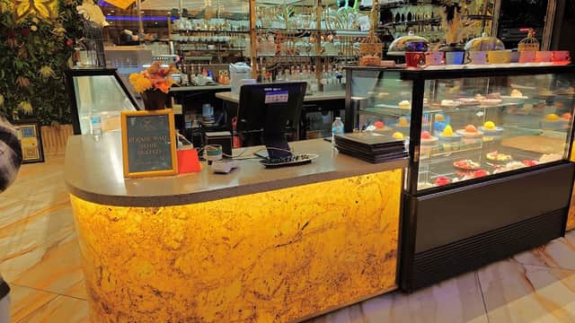 Dining at Olivia Gardens in bradford