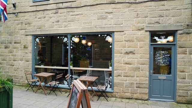 Food & drink at The Curious Hop Biere Cafe in otley
