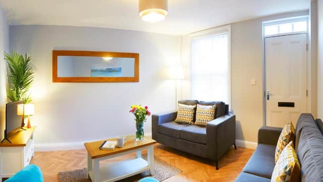 Accommodation at Beautifully furnished 4-bed townhouse on South Cliff in scarborough
