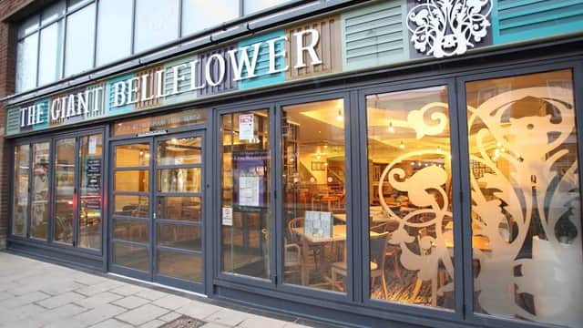 Dining at The Giant Bellflower - JD Wetherspoon in selby