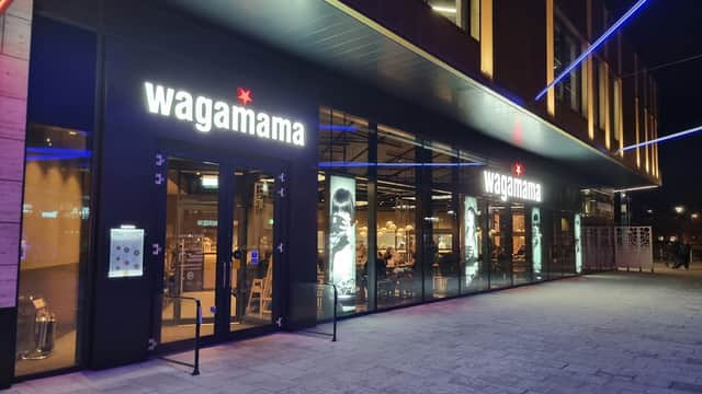 Dining at wagamama leeds the springs in garforth