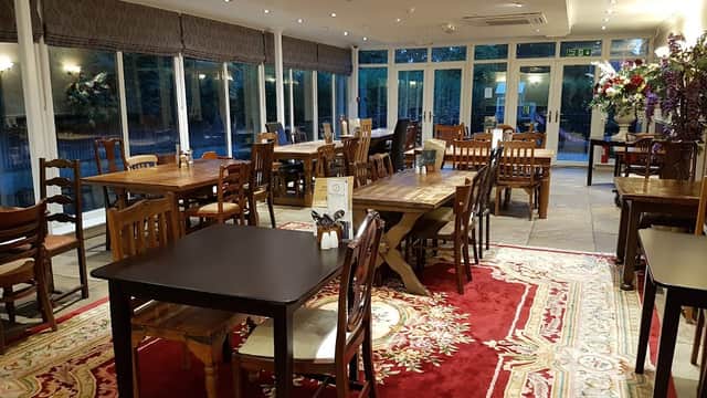 Dining at The George Carvery & Hotel in wormald green