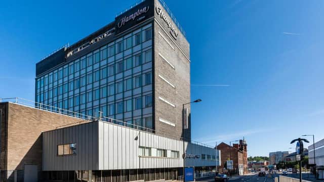 Accommodation at Hampton by Hilton Sheffield in sheffield