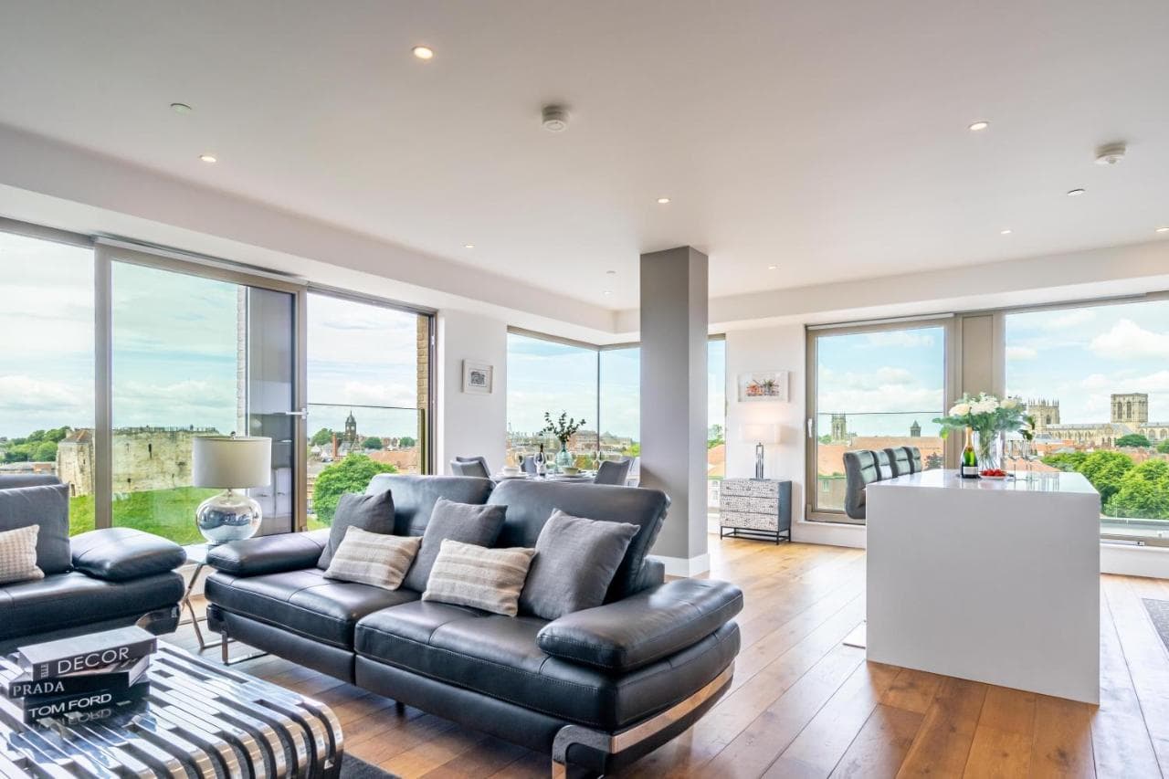 Minster View Penthouse at Ryedale House, York, Yorkshire