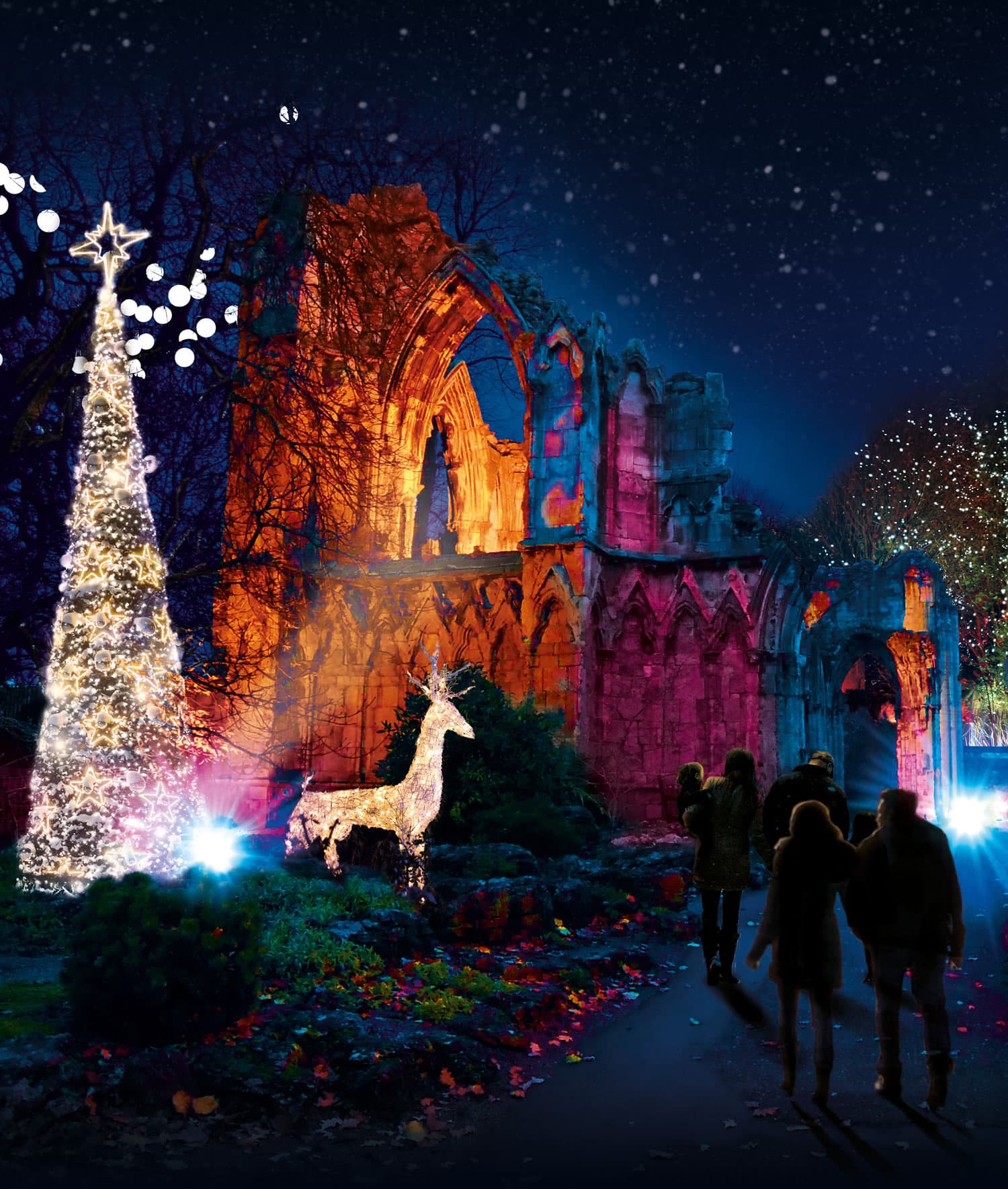 Christmas At York Museum Gardens