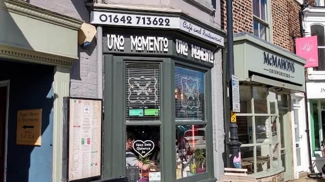 Dining at Uno Momento Italian restaurant Stokesley in stokesley