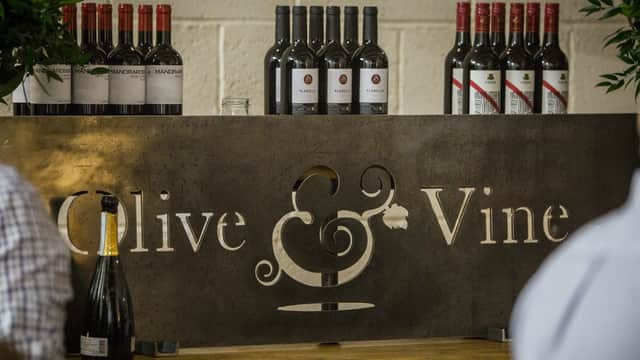 Dining at Olive & Vine in heeley