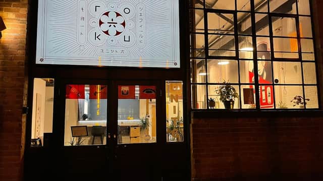 Dining at Roku Japanese Restaurant Sheffield in sheffield