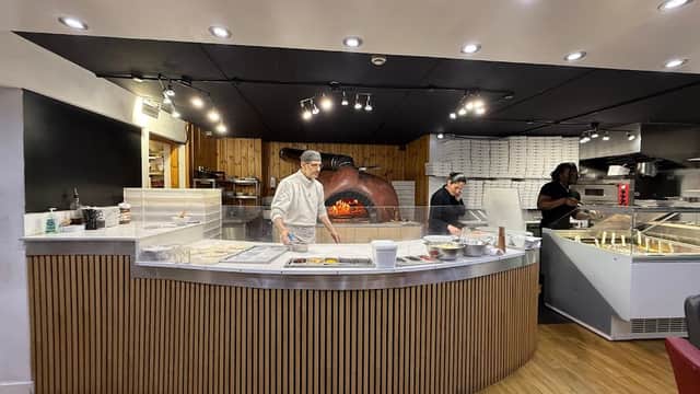 Dining at Ecco Pizzeria in leeds