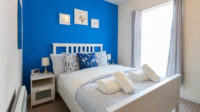 Accommodation at The Point Apartment, Leeds City Center in leeds