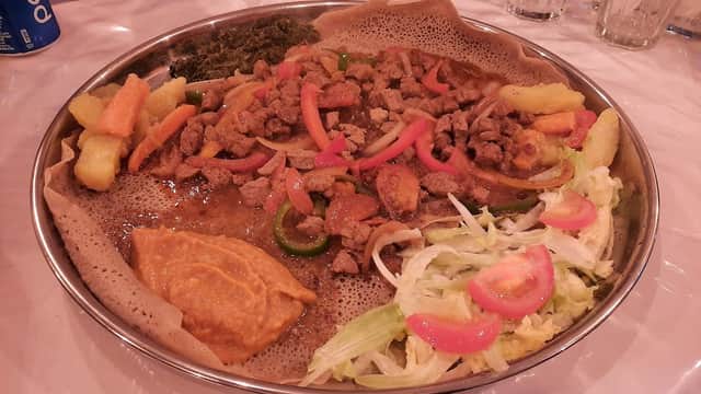 Dining at Red Sea Restaurant in bradford