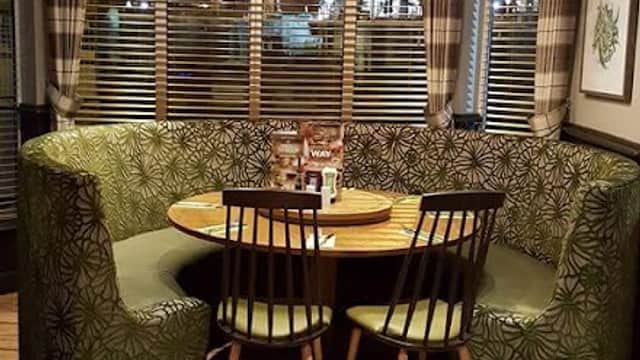 Dining at Harvester Colton Mill Leeds in colton