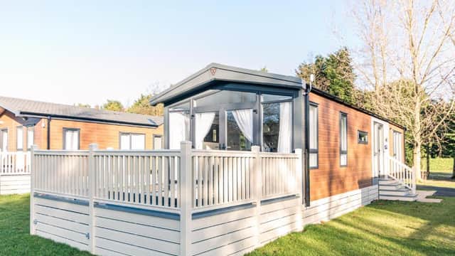 Accommodation at Ebor Lodge With Hot Tub in pocklington
