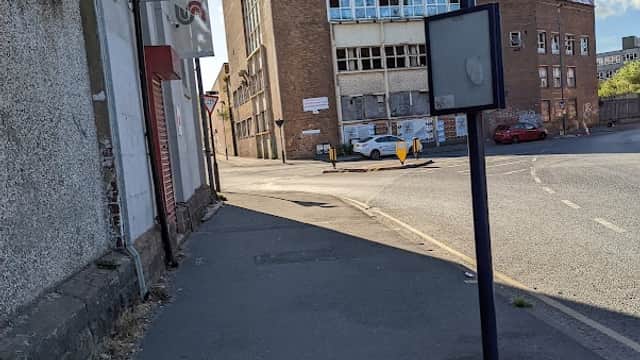 Bus Stop at Neepsend Lane/Boyland Street - Bus Stops in neepsend