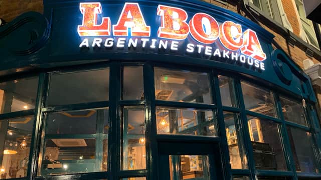 Dining at La Boca Restaurant in doncaster