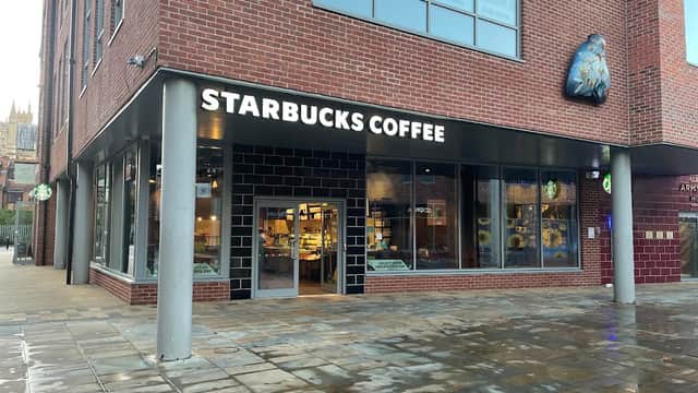 Cafe Starbucks Coffee in beverley