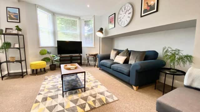 Accommodation at South cliff Apartment with Garden in scarborough