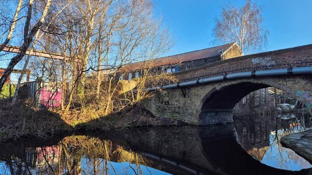 Bacon Lane Bridge - Historic Site in sheffield
