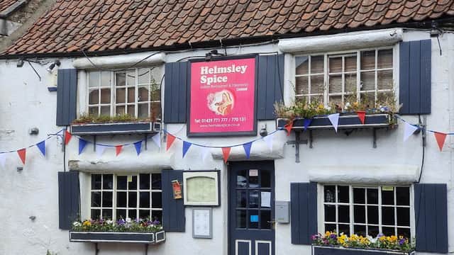 Dining at Spice 4 u in helmsley