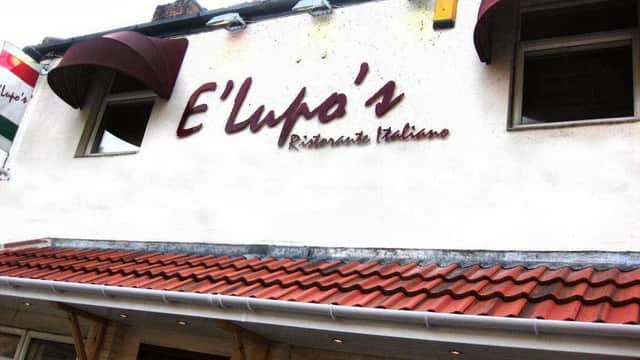 Dining at E'Lupo's in rotherham