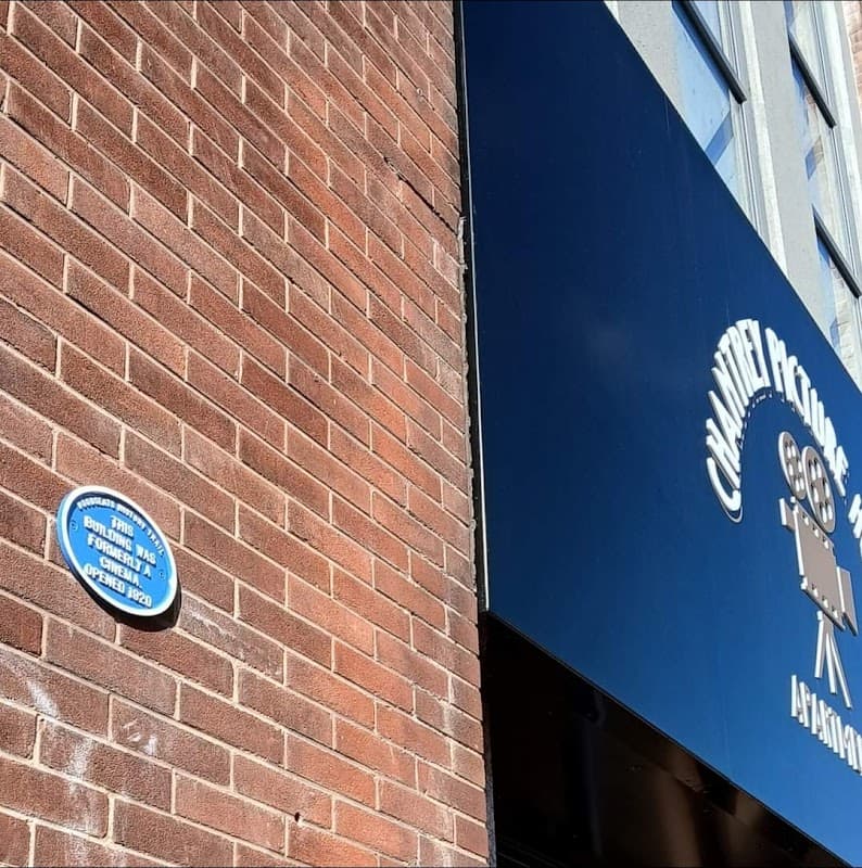 Formerly Chantrey Cinema Blue Plaque (Woodseats History Trail)