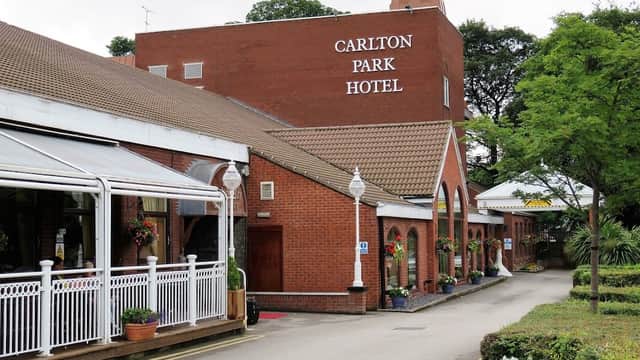 Accommodation at Carlton Park Hotel Rotherham in rotherham