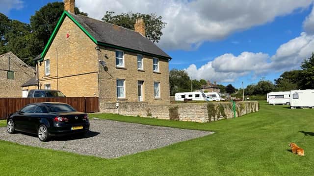 Accommodation at Dale Farm Touring Site in hutton buscel
