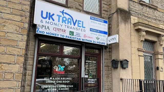 Uk Travel And Money Transfer - Travel Agents in dewsbury