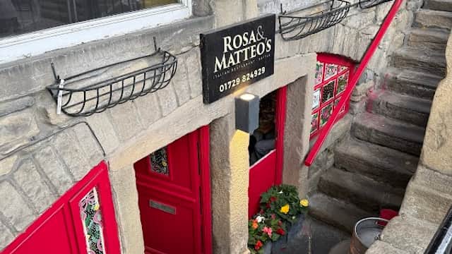 Dining at Matteo's Settle Italian Restaurant in settle