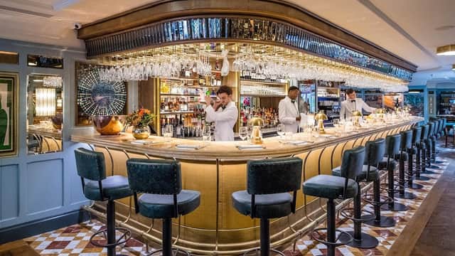 Dining at The Ivy Harrogate Garden in harrogate