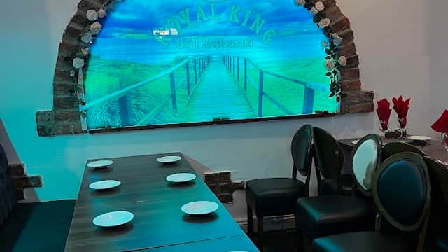 Dining at Royal King Grill Restaurant in dewsbury