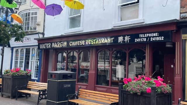 Dining at Water Margin in great driffield