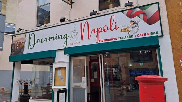 Dining at Dreaming Napoli in barnsley