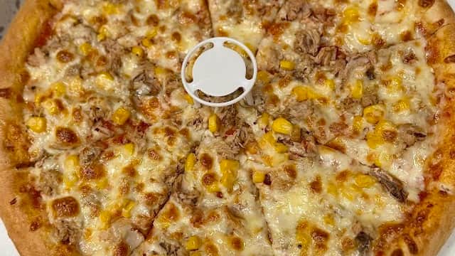 Dining at Bob's Pizza in heckmondwike