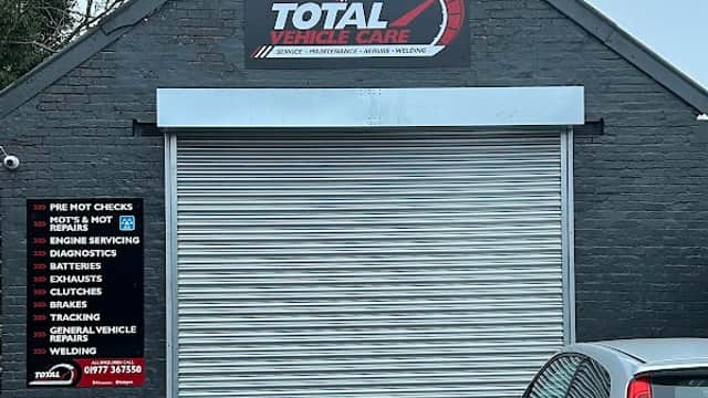 Total Vehicle care - Garages in pontefract