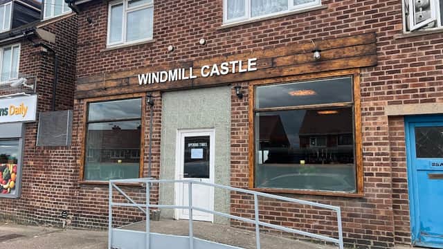 Food & drink at Windmill castle in conisbrough